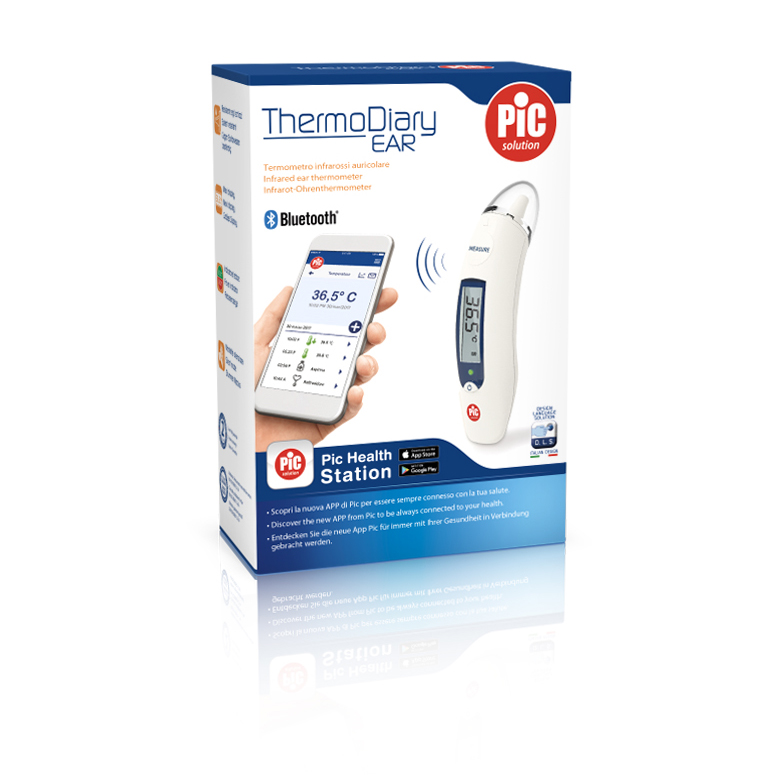 Termometru de ureche cu infrarosu Thermo Diary Ear cu masurare instantanee