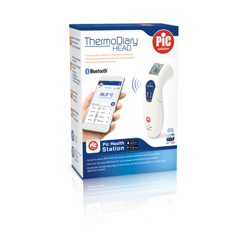 Termometru multifunctional non contact cu infrarosu Thermo Diary Head 6 in 1